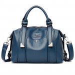 Женская кожаная сумка D8029 BLUE